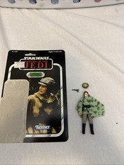 Vtg KENNER STAR WARS 1984 PRINCESS LEIA ORGANA COMBAT PONCHO 100% COMPLETE NM