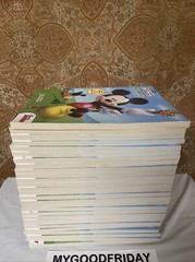 Disney Mickey & Friends My Terrific Book to Color ~Great Day 144 Pages, 30 Books