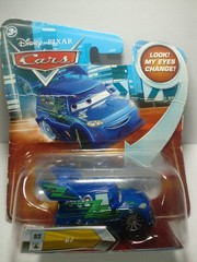 Disney / Pixar CARS Movie 155 Die Cast Car with Lenticular Eyes Series 2 DJ