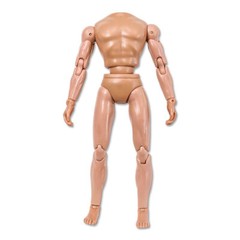 Deluxe Type S Retro 8 Inch Male Flesh Body