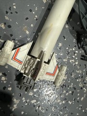 Lot Mattel 1978 Battlestar Galactica Vehicles Lot Figures Cylon Raider