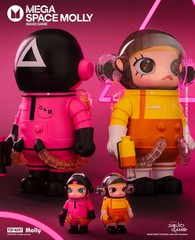 Mega Space Molly Squid Game 400% and 100% set Blind Box – Pop Mart
