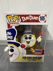 Dum-Dums Drum Man 2020 Fall Con Limited Editon Exclusive Funko Pop! Vinyl #105