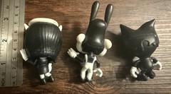 Meatly Games Bendy And The Ink Machine Lot Of 4 Collectable Figures