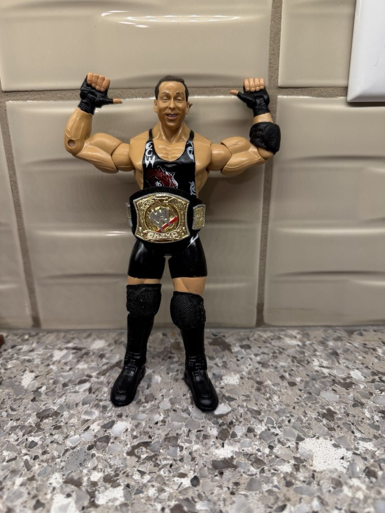WWE JAKKS RUTHLESS AGGRESSION 1 OF 5000 ROB VAN DAM RVD TOYS R US FIGURE TITLE
