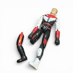 Vintage Action Figure USED FOR PARTS Broken Leg 1980s