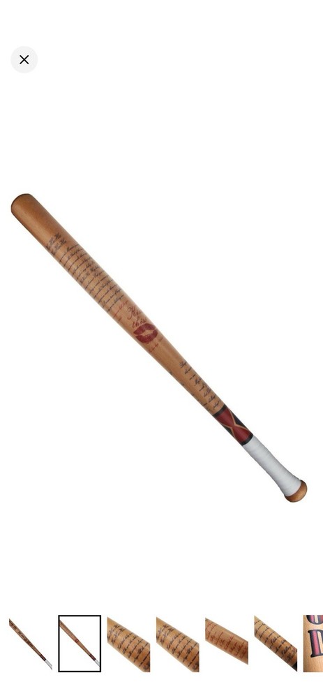 solid wood Harley Quinn Bat