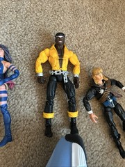 Marvel Legends Mojo Series Set Gold Iron Man Baron Zemo Variant Falcon Luke Cage