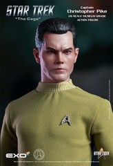 EXO-6 Star Trek The Original Series Christopher Pike (The Cage) 1/6 Scale Figure