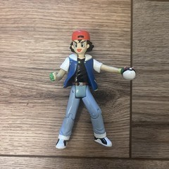 Vintage Pokémon Ash Ketchum Action Figure 2000 Nintendo Hasbro Posable