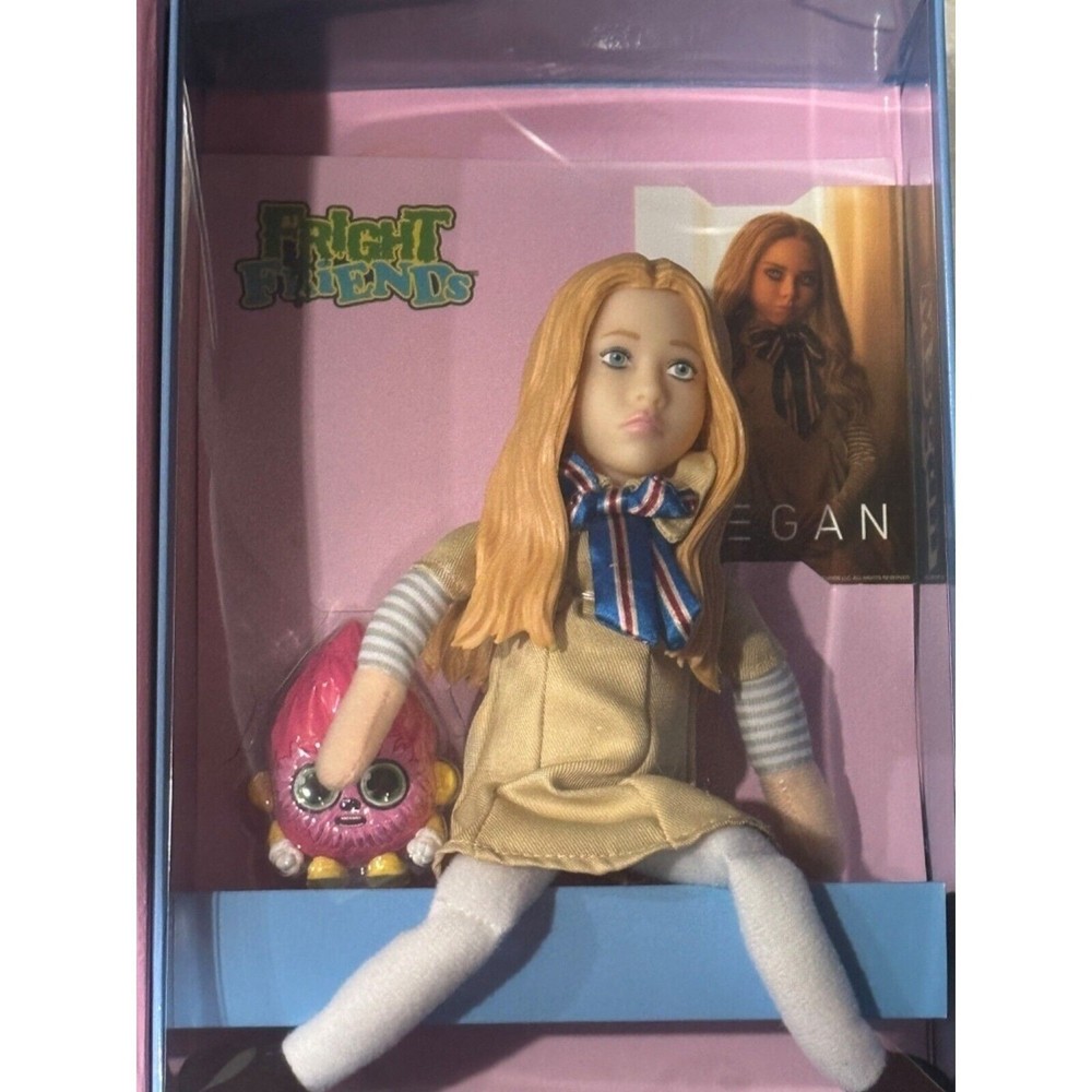 M3GAN Doll MEGAN Plush Box Set Culture Fly FRIGHT FRIENDS Horror Exclusive New