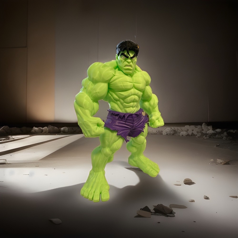 The Incredible Hulk Collectible Figure (Huge 13 Inch) *Glow In The Dark* Fanart