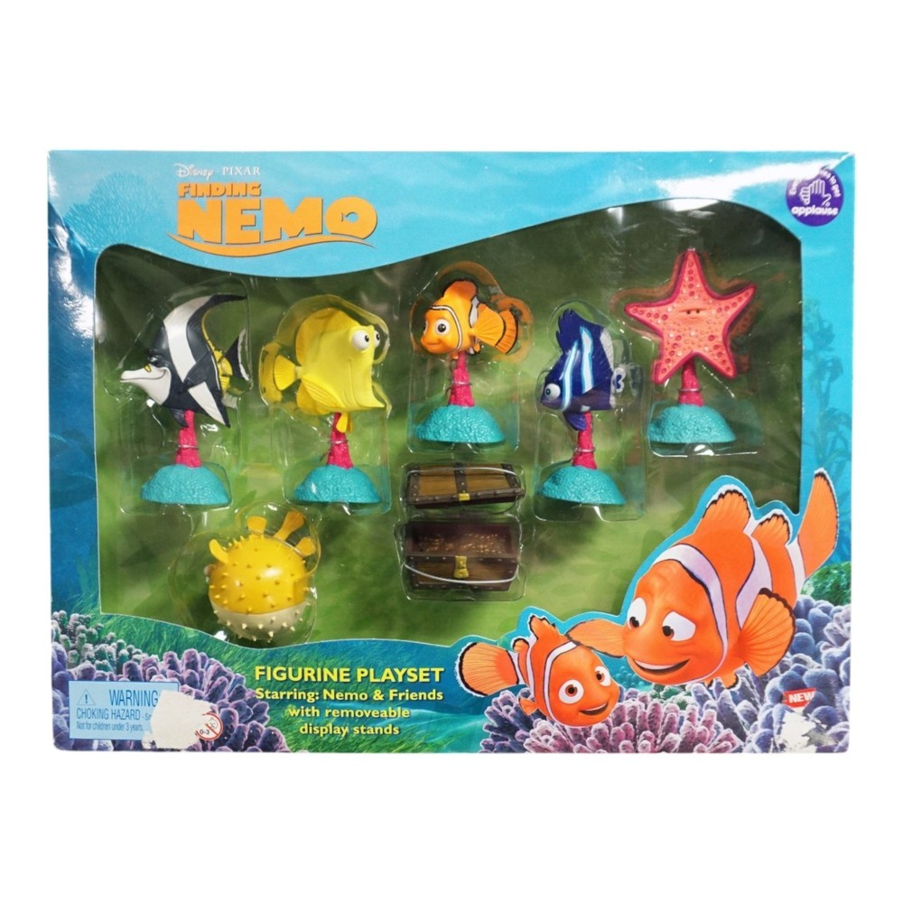 Disney Pixar Finding Nemo Figurine Playset Applause 63398 FACTORY SEALED
