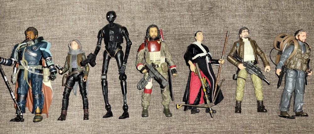 STAR WARS BLACK SERIES 6″: SAW JYN-ERSO K-2SO BAZE CHIRRUT CASSIAN BODHI-ROOK