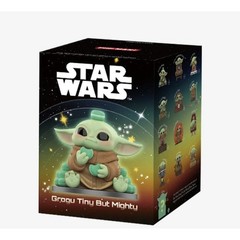 POP MART Star Wars Grogu Tiny but Mighty Figure, Force Push, Open Box, New