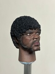 1/6 Pulp Fiction Jules Winnfield Custom Action Figure One of a Kind Masterpiece