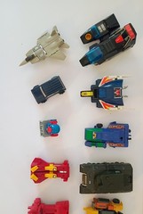 Lot of 12 Vintage 1980s Bandai Go Bots