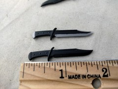 Over Sized Combat Knife 1:12 Scale Weapon Action Figure Accessory Force
