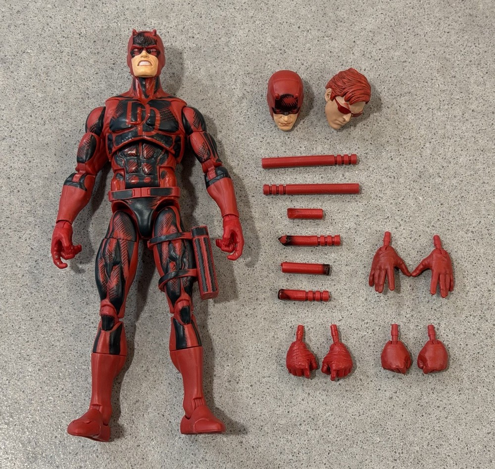 Daredevil Marvel Legends Figure Spider-Man Animated Series VHS Hydro-Man 2-Pack