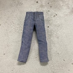 PB-SPT-GRY: 1/12 Grey pants for 6 inch slim action figure