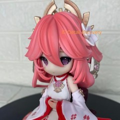 Anime Yae Miko Figure PVC Model 13.5cm Collectible Statue Art Toy New Gift