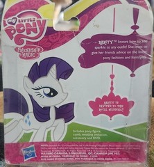 Hasbro My Little Pony Brushable G4 Rarity+DVD signed by TABITHA ST. GERMAIN