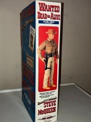 New, Toys McCoys Steve McQueen Wanted Dead or Alive action figure, Free Shipping