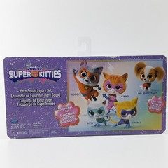Disney Junior Super Kitties Hero Squad 5-Piece Action Figure Set Toy 67001