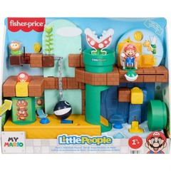 Fisher-Price Little People My Mario Adventure Playset, Musical Toy N-A1R5S4