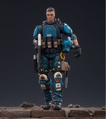 USA Acid Rain 1:18 3.75″ GI Joe JOYTOY BLUE FALCON Army Airborne Action Fig Set