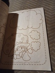 Strawberry Shortcake Coloring Book used Vintage 1981 Kenner 1132702