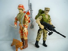 K26i23781 GI JOE 1988 SERIES COMPLETE BUDO MUSKRAT REPEATER HARDBALL SHOCKWAVE