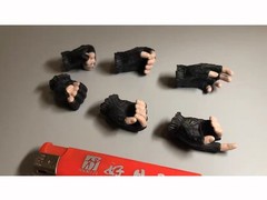 1/6 Scale Glove Hands Model * 6 for 12″ Male Figure