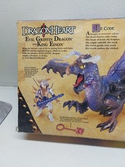 Dragonheart Evil Griffin Dragon & Rider King Einon Deluxe Set Kenner 1996 N