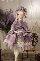 1/4 Shuga Fairy PURPLE With Clothes Ball-jointed Doll Action Figure