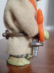 Vintage Kenner Star Wars 1980 Yoda Figure Complete w/ Orange Snake HK *PLS READ*