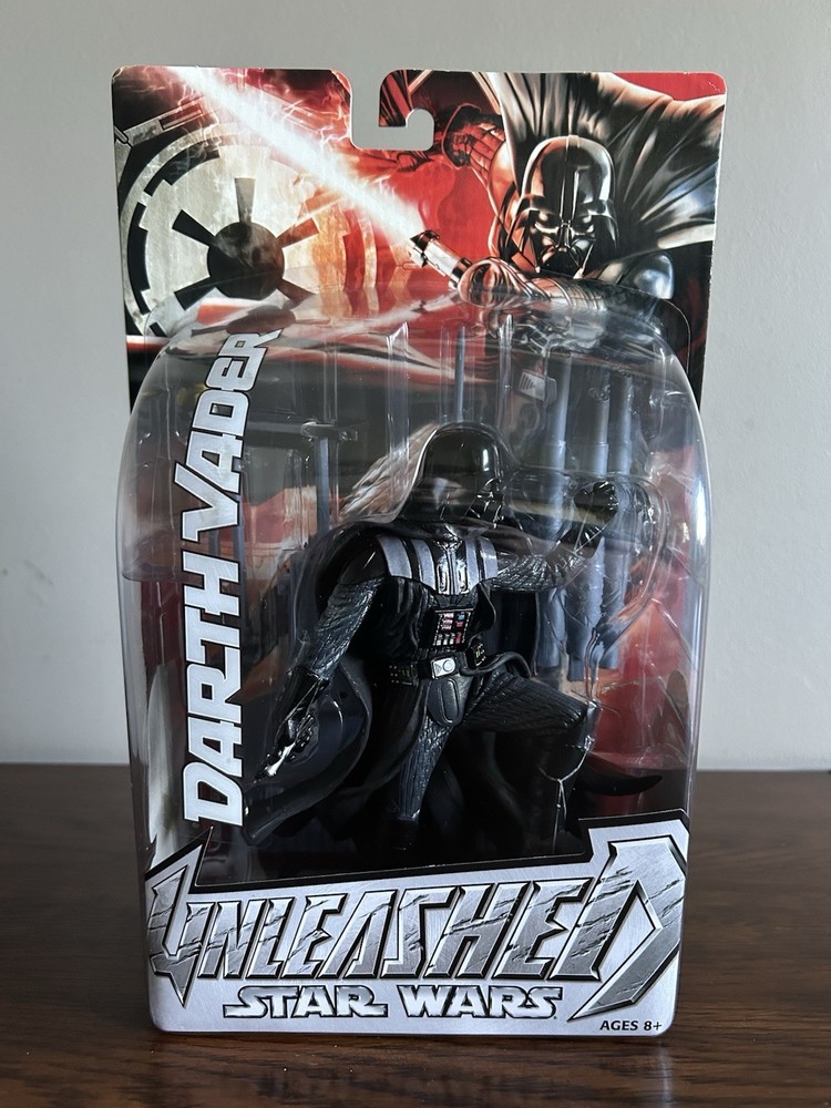 Hasbro Star Wars Unleashed Darth Vader Action Figure 2004