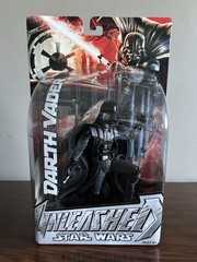 Hasbro Star Wars Unleashed Darth Vader Action Figure 2004
