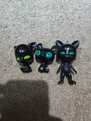 Plagg Kwami Figures Lot of 3 – Miraculous Tales of Ladybug and Cat Noir
