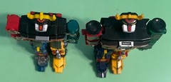 Vtg Voltron 6″ Die-Cast Action Figure 1981 Bandai & Impulse 1985 Plastic Voltron