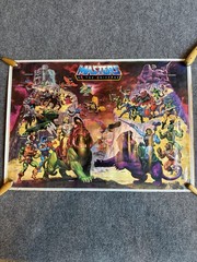 Masters Of The Universe MOTU Poster Original William George 32×23 1984 Filmation