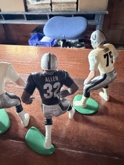 STARTING LINEUP SLU Oakland LA Raiders VTG Figure Lot Rare Jay Schroeder Helmets