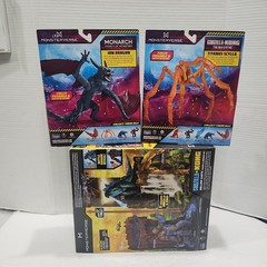 GODZILLA VS KONG Hollow Earth 6″ Figures + MonsterVerse Ion Dragon Scylla Lot 4