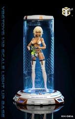 86Toys KH-02ADX Light-Up 1/12 Scale DX Display Base White