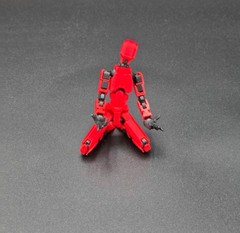 T13 Dummy 13 Action Figure 3D printed Red White or Blue Unassembled