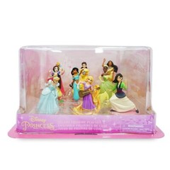 Multicolored Toy Figure Set of 9 Fully Sculpted PVC Figures for Ages 3 and Up