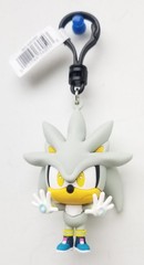 Loose 2024 Monogram 3″ Sonic The Hedgehog S.2 “Silver” 3D Figural Bag Clip READ
