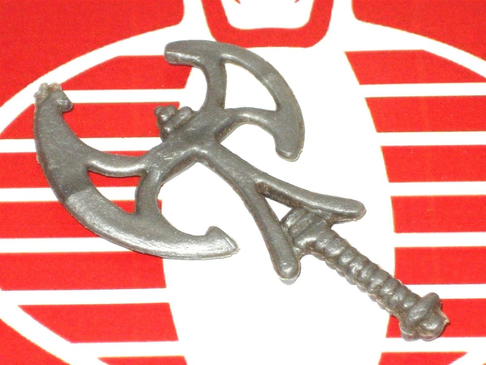 Dragons Knights and Daggers Weapon GREY Axe Imperial Original Figure Accessory