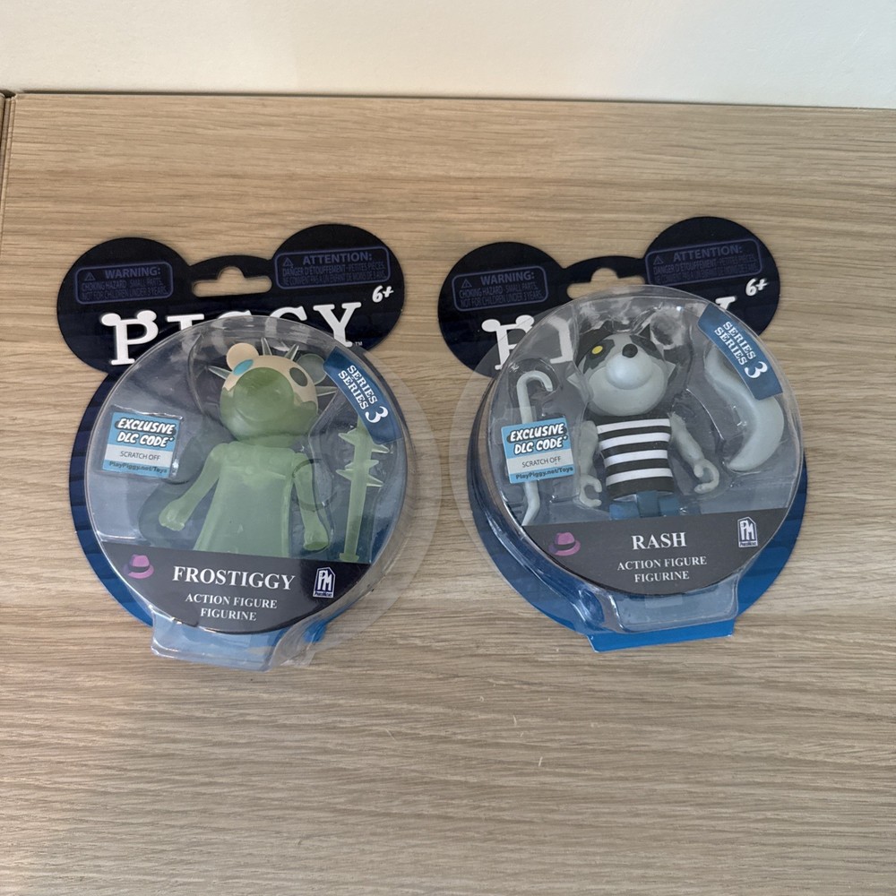 PIGGY RASH FROTIGGY 3.5” Series 3 Action Figure Roblox with DLC Exclusive Code