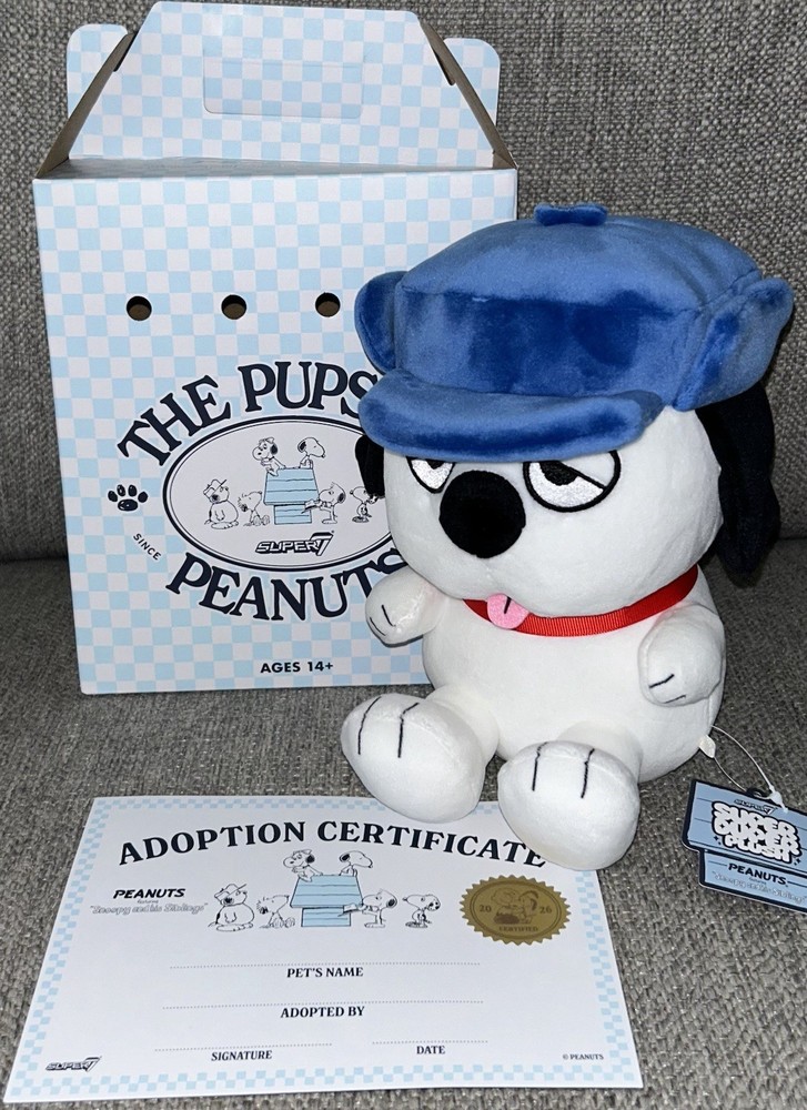 2026 SDCC Exclusive Super7 Snoopy Peanuts Super Duper Plush Olaf NEW